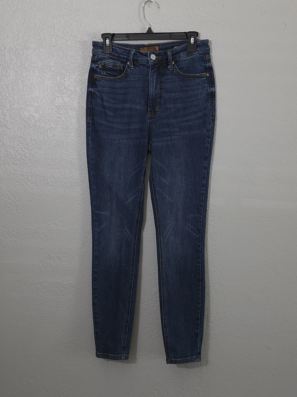 Judy Blue Skinny Fit Dark Wash Jeans High Waist Stretchy Womens 7/28